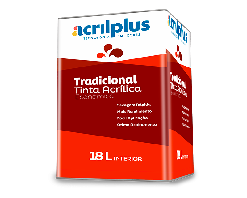 produtos-Tradicional Tinta Acrílica Economica 18L